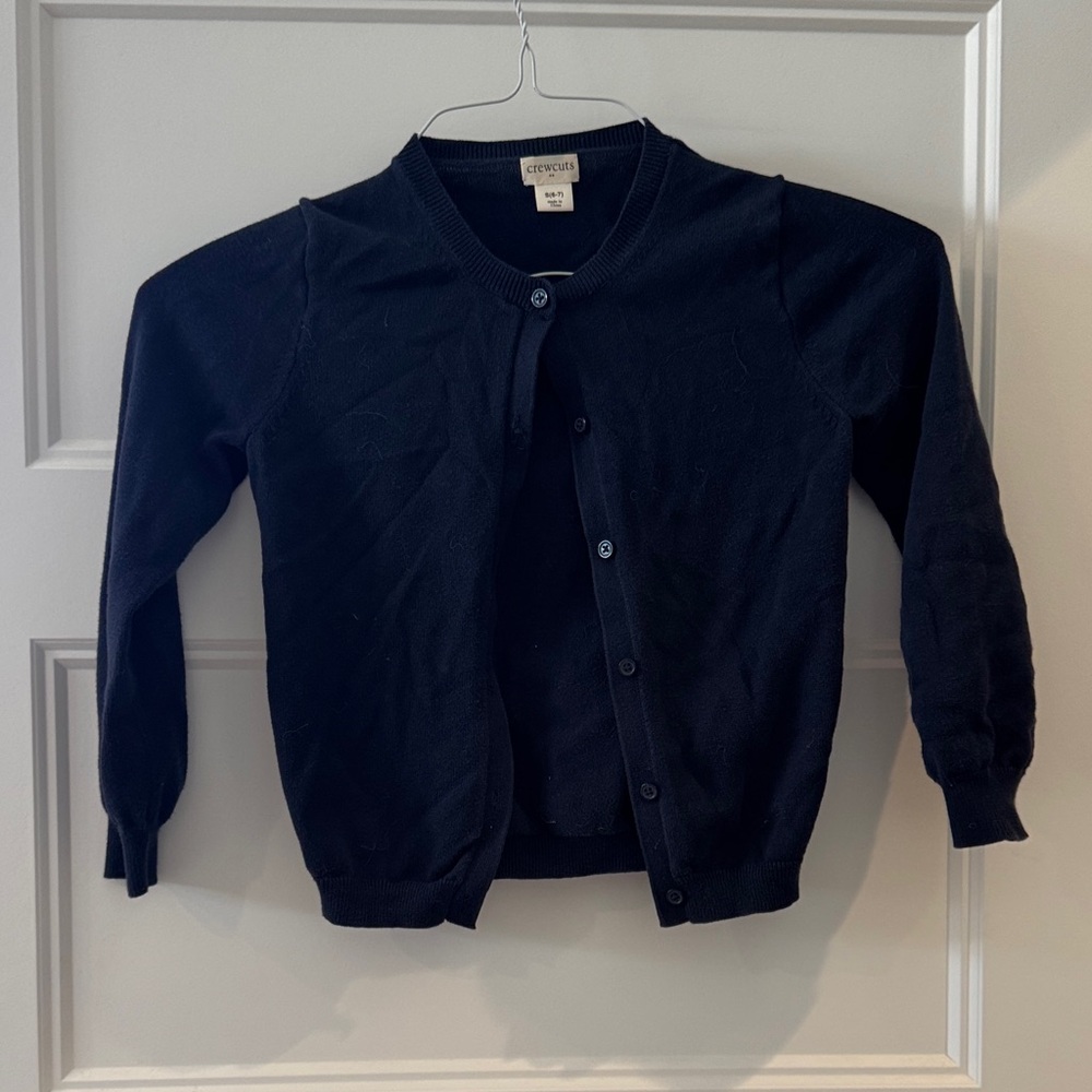 Crewcuts Black Cardigan Sweater